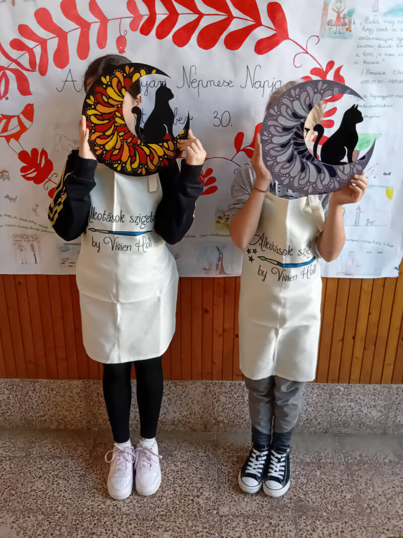 Élményfestés foglalkozás - Domborműves élményfestés: Holdvilág - 2025.10.04. Gyarmat