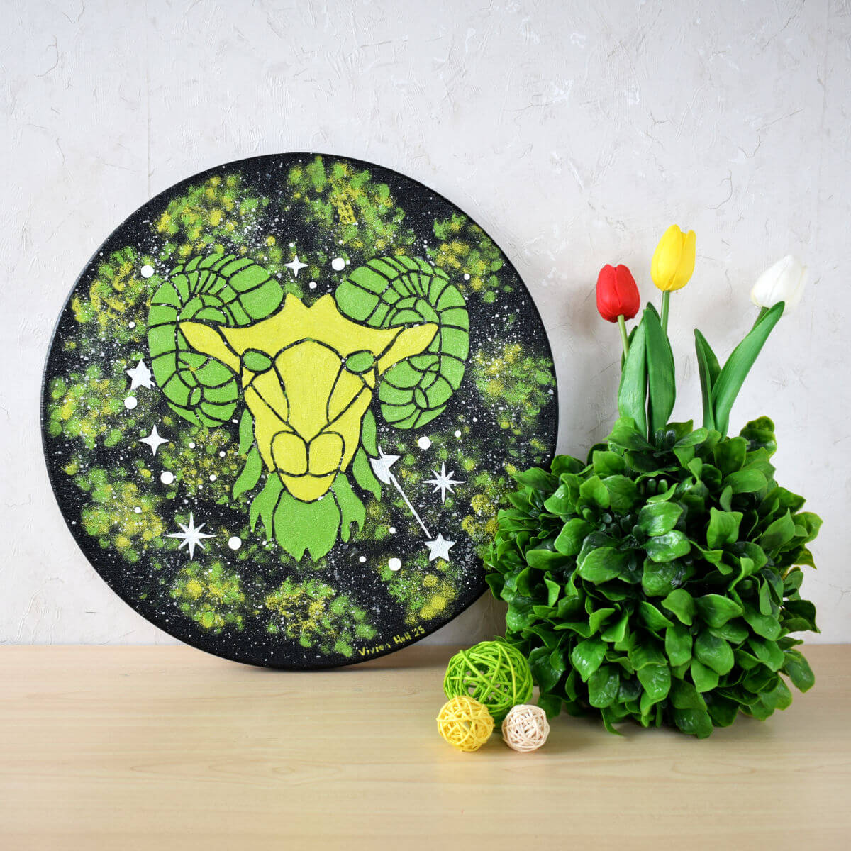 Mit alkottam a héten és mit tanultam belőle? 2025. 46. hét - Csillagjegyek - Kos - A kész alkotás